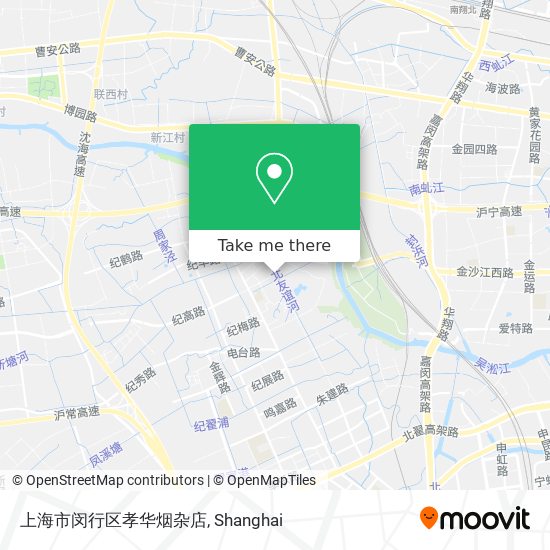 上海市闵行区孝华烟杂店 map