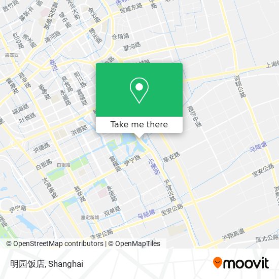 明园饭店 map