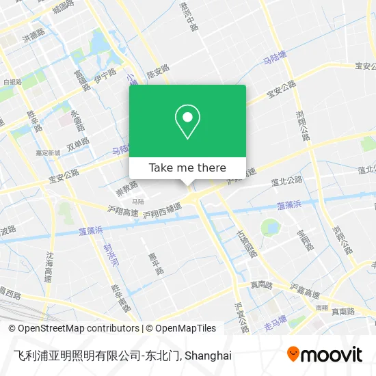 飞利浦亚明照明有限公司-东北门 map