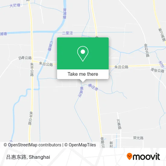 吕惠东路 map
