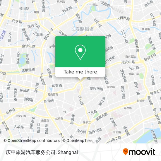 庆申旅游汽车服务公司 map