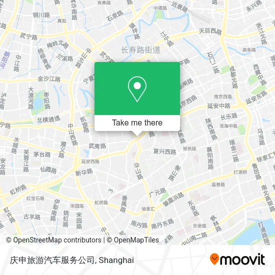 庆申旅游汽车服务公司 map