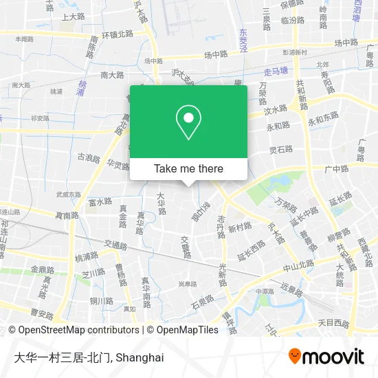 大华一村三居-北门 map