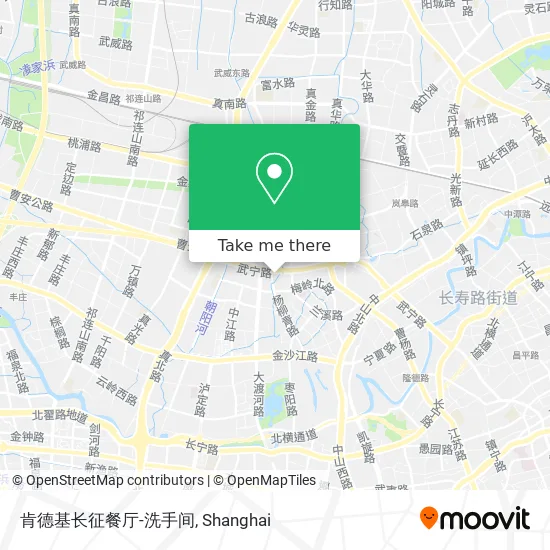肯德基长征餐厅-洗手间 map