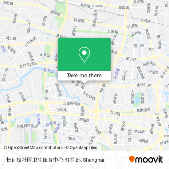 长征镇社区卫生服务中心-住院部 map