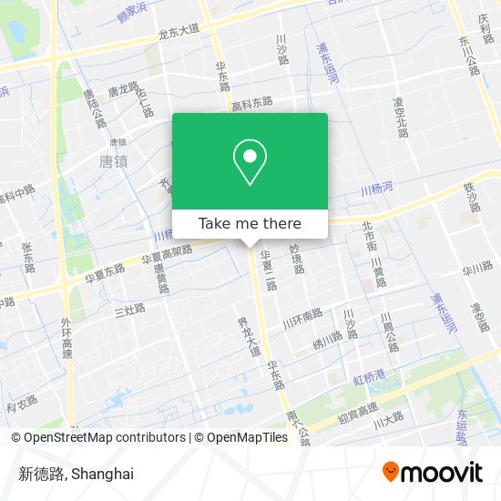 新德路 map