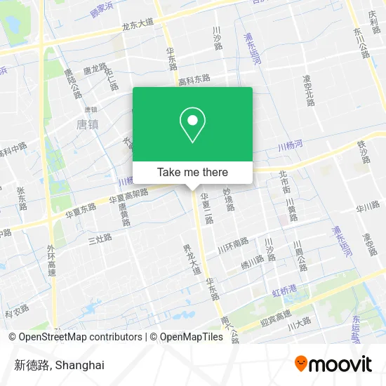新德路 map