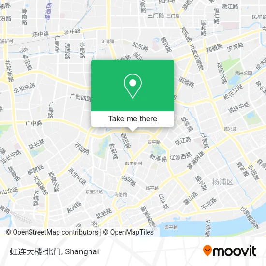 虹连大楼-北门 map