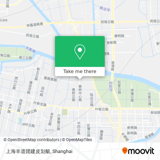 上海丰道团建皮划艇 map