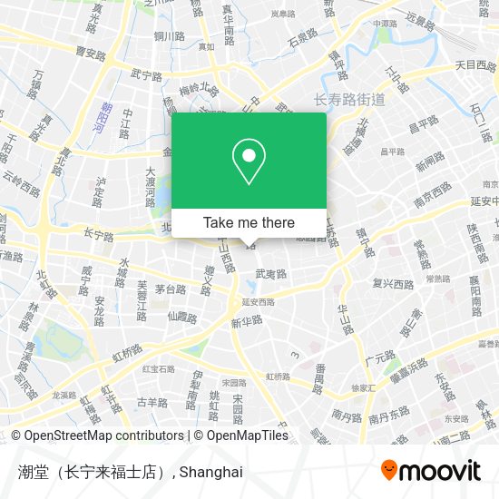 潮堂（长宁来福士店） map