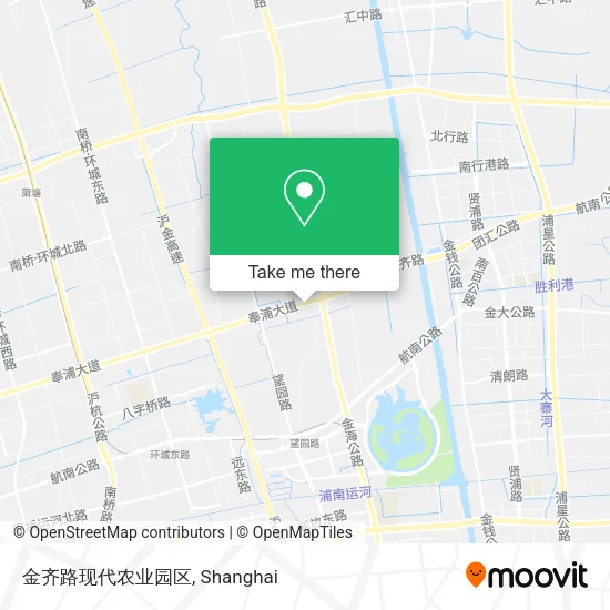 金齐路现代农业园区 map