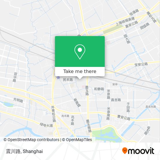 震川路 map