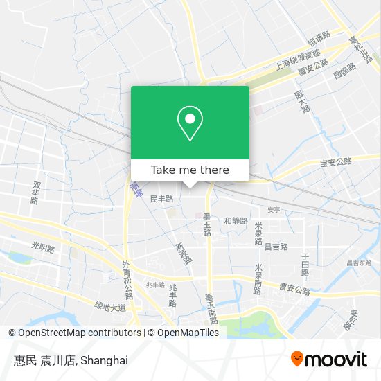 惠民 震川店 map