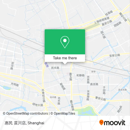 惠民 震川店 map