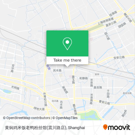 黄焖鸡米饭老鸭粉丝馆(震川路店) map