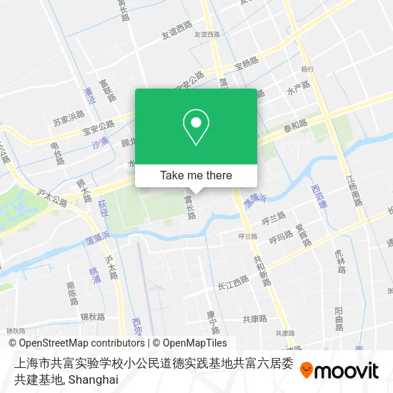 上海市共富实验学校小公民道德实践基地共富六居委共建基地 map