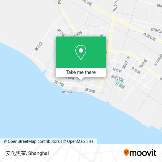 安化黑茶 map