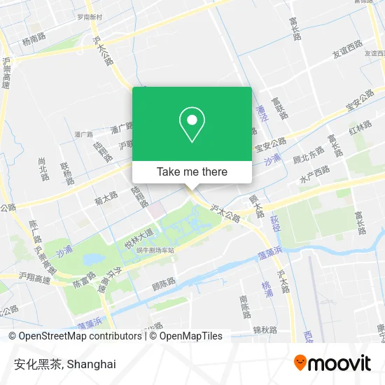 安化黑茶 map