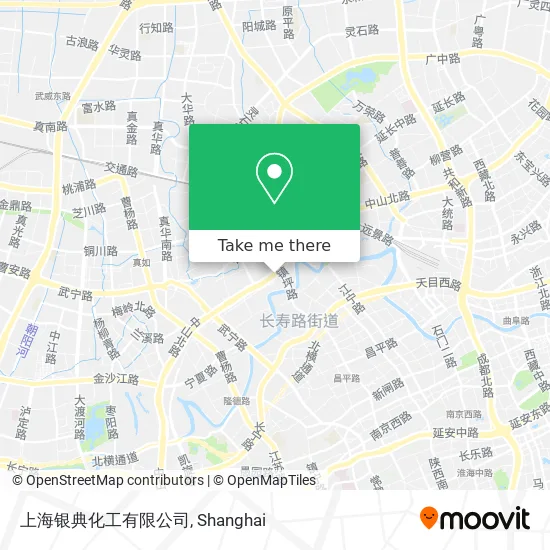 上海银典化工有限公司 map