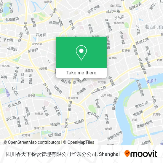 四川香天下餐饮管理有限公司华东分公司 map