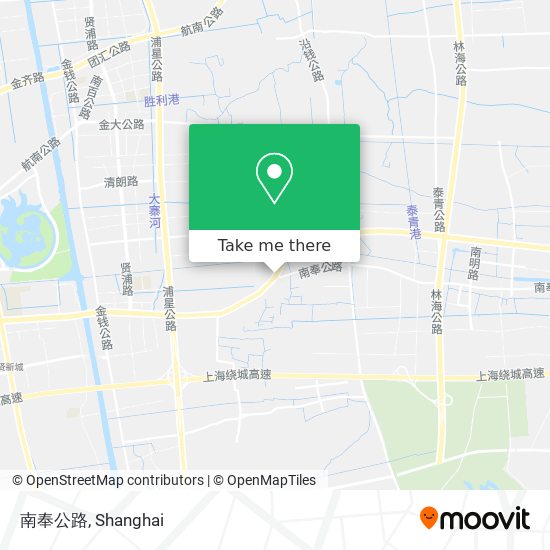 南奉公路 map