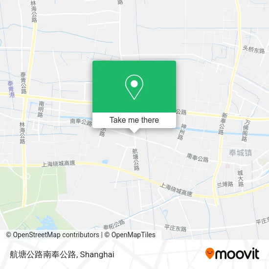 航塘公路南奉公路 map