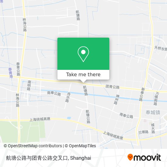 航塘公路与团青公路交叉口 map