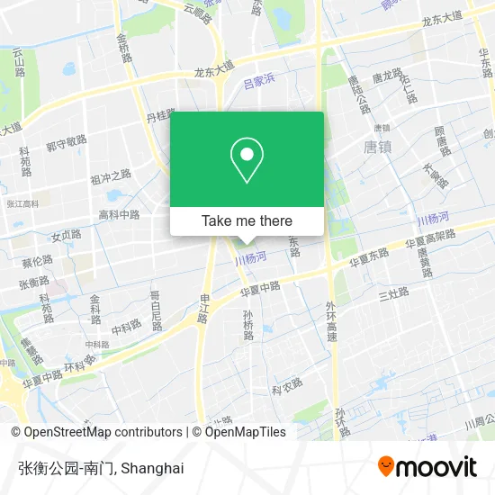 张衡公园-南门 map