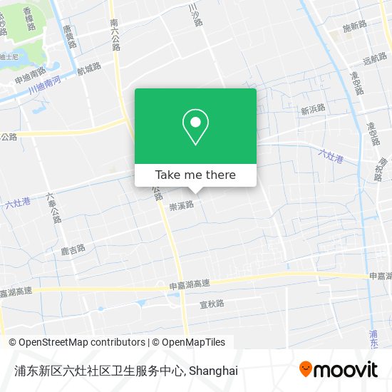 浦东新区六灶社区卫生服务中心 map