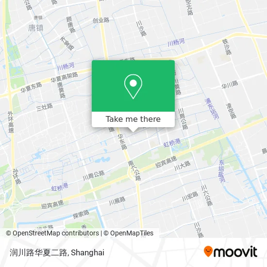 润川路华夏二路 map