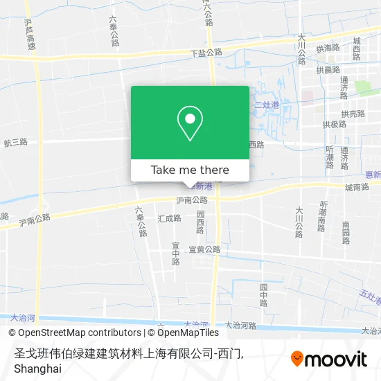 圣戈班伟伯绿建建筑材料上海有限公司-西门 map