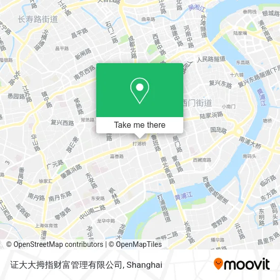 证大大拇指财富管理有限公司 map