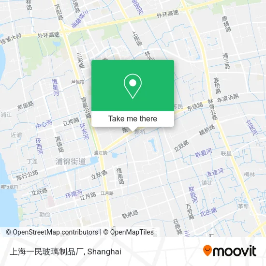 上海一民玻璃制品厂 map