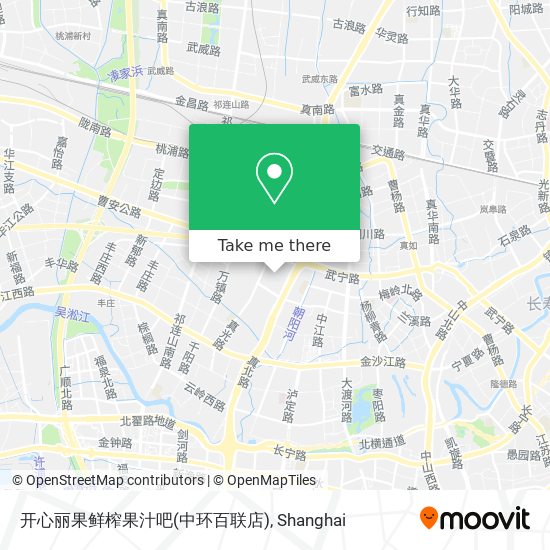 开心丽果鲜榨果汁吧(中环百联店) map