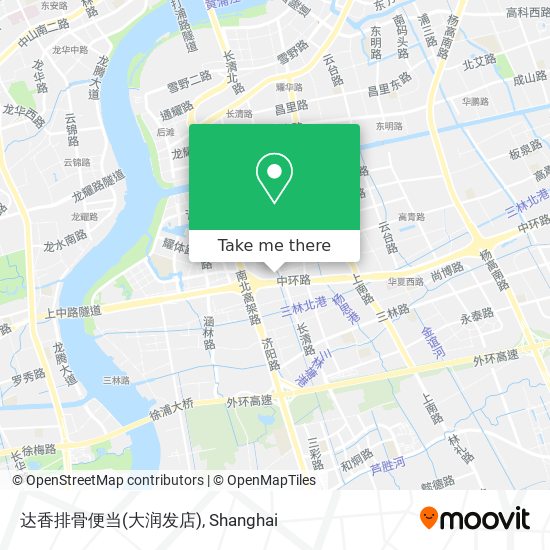 达香排骨便当(大润发店) map