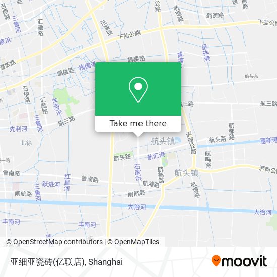 亚细亚瓷砖(亿联店) map