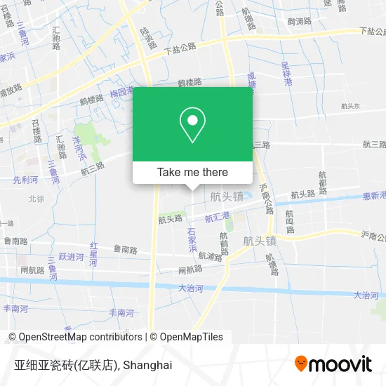 亚细亚瓷砖(亿联店) map
