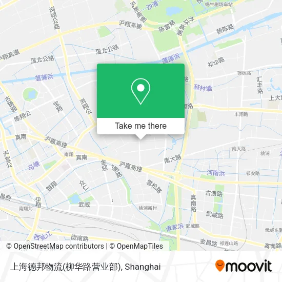 上海德邦物流(柳华路营业部) map