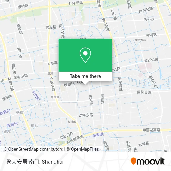 繁荣安居-南门 map