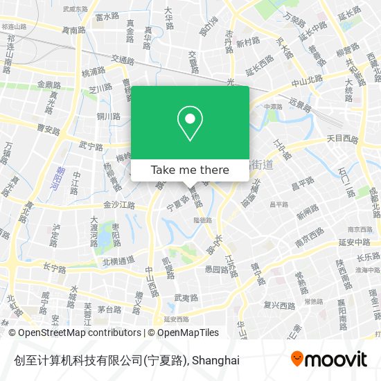 创至计算机科技有限公司(宁夏路) map