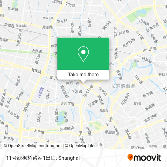 11号线枫桥路站1出口 map