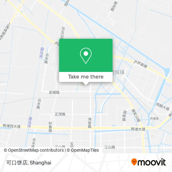 可口饼店 map
