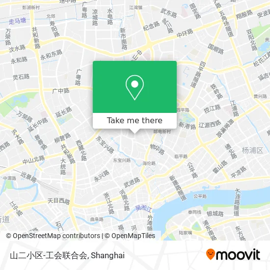 山二小区-工会联合会 map