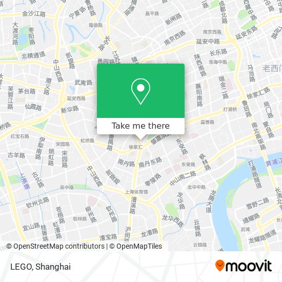 LEGO map