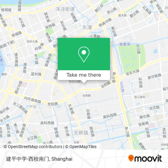 建平中学-西校南门 map