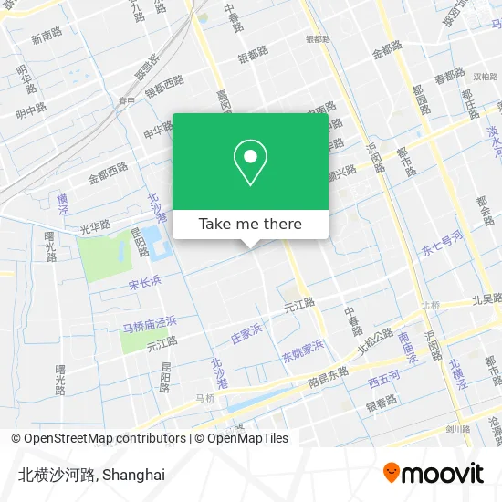 北横沙河路 map