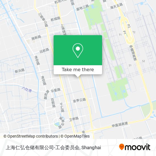 上海仁弘仓储有限公司-工会委员会 map