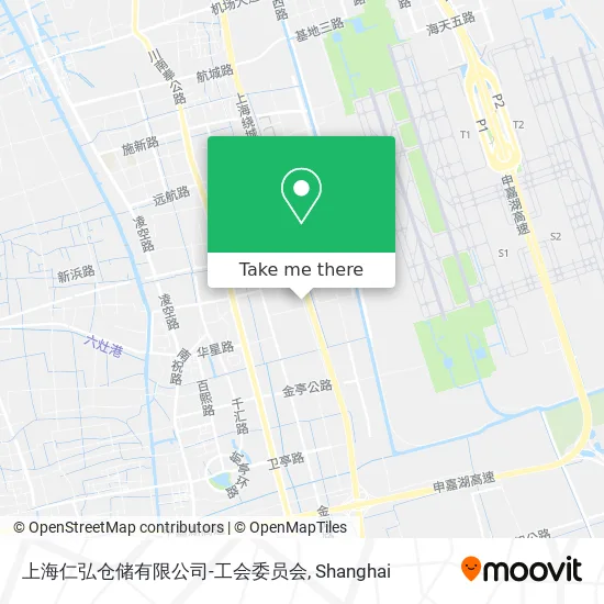 上海仁弘仓储有限公司-工会委员会 map