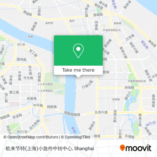 欧来节特(上海)小急件中转中心 map