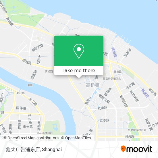 鑫莱广告浦东店 map